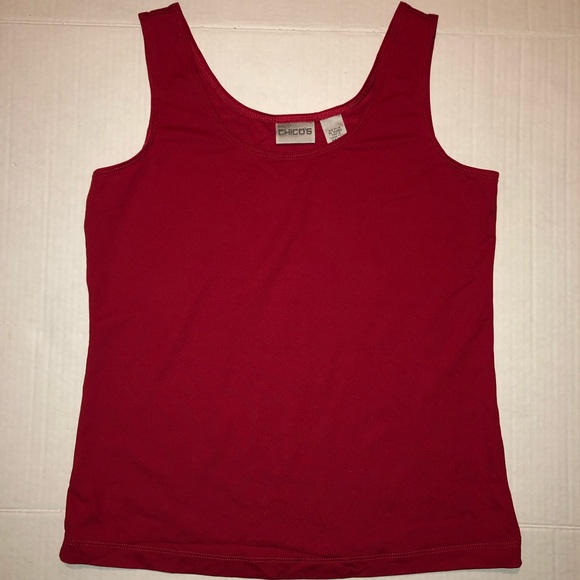 Chico’s red top size small - Picture 1 of 7